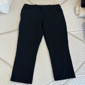 Wit & Wisdom Black Dress Pants Straight-Leg